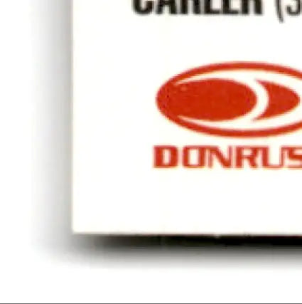White trading card with red Donruss logo from leaf football Derrick Alexander 1997 Ravens