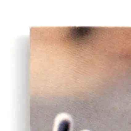 Close-up of skin with dark mole on Leaf Football Rashaan Salaam Chicago Bears jersey