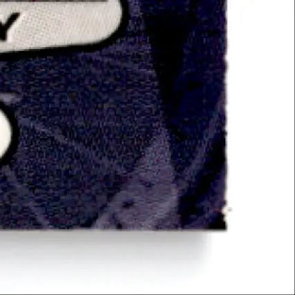 Dark blue textured plush fabric from 1997 Press Pass Racing Geoff Bodine #16 racing card