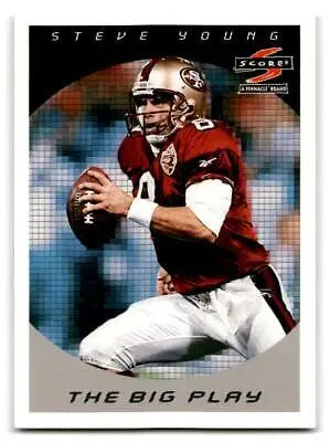 1997 Score #315 Steve Young trading card featuring the legendary quarterback