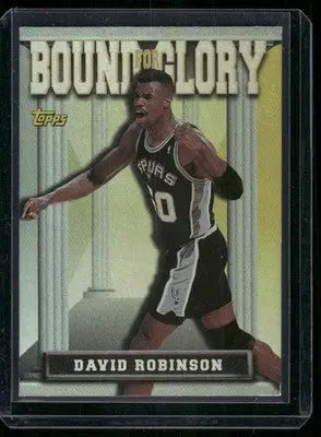 David Robinson Bound for Glory Topps basketball card from 1997 Topps Bound for Glory series