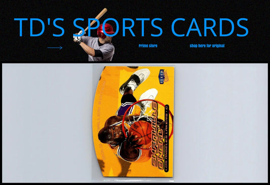 1999-00 Ultra 40G Shaquille O’Neal Gold Medallion basketball card display image