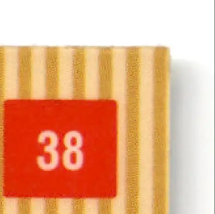 Wooden tile with red number label from Bowman Baseballs Best Eric Karros Los Angeles Dodgers