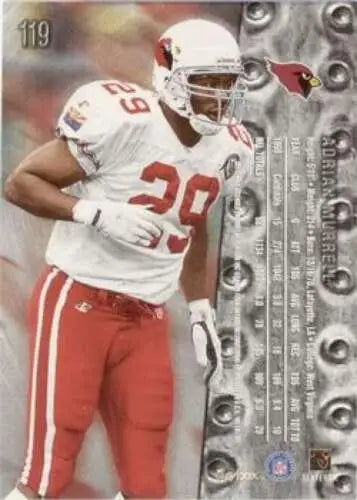 1999 Skybox Metal Universe #119 Adrian Murrell football card with original gloss quality