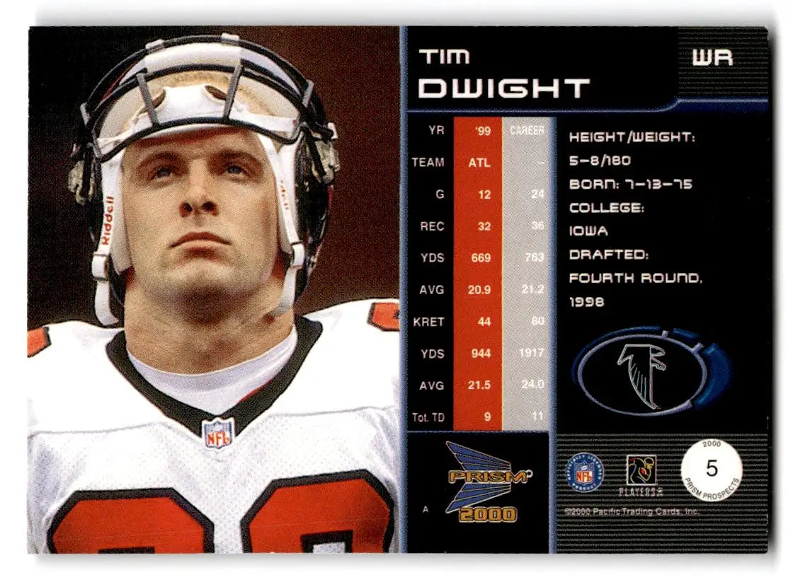 2000 Pacific Prism Prospects #5 Tim Dwight - Trading Cards