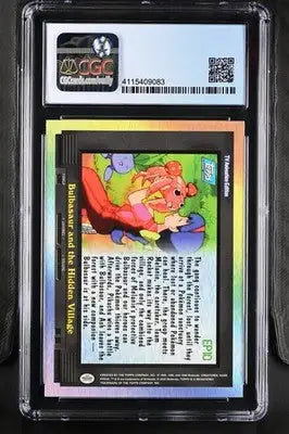 Graded Pokémon card from Topps Series 2 Hidden Village with CGC 9 grade