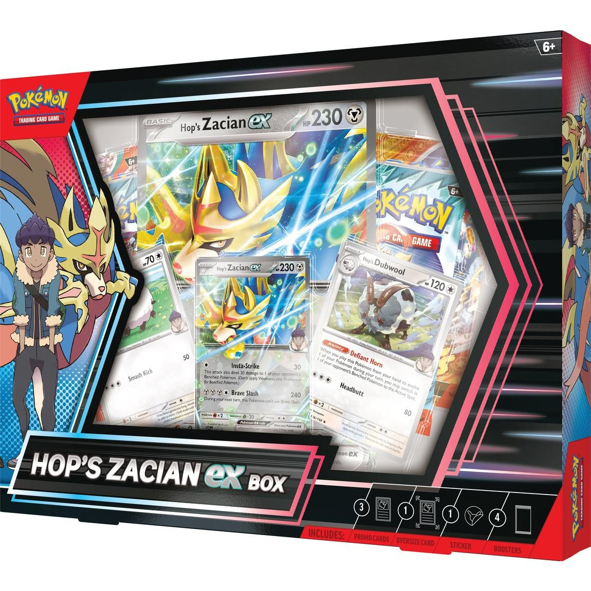 Pokemon Hop's Zacian EX Box
