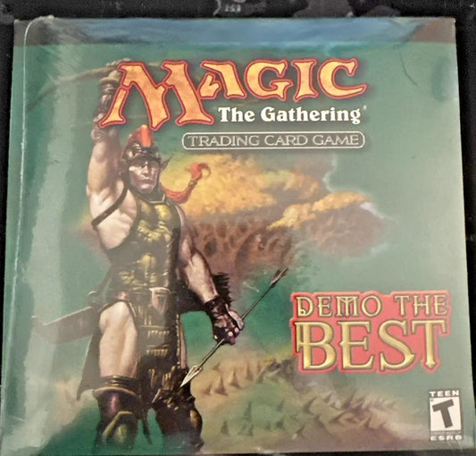 Sealed Magic The Gathering demo disc featuring an elf archer trading card game card