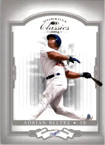 2004 Donruss Classics #101 Adrian Beltre baseball card with original gloss, Dodgers