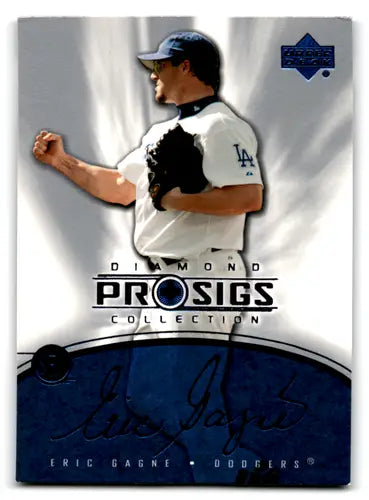 Original gloss 2004 Upper Deck Diamond Collection Pro Sigs Eric Gagne baseball card