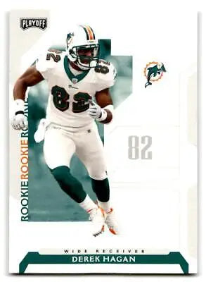 Football trading card of Derek Hagan from the 2006 Playoff NFL Playoffs