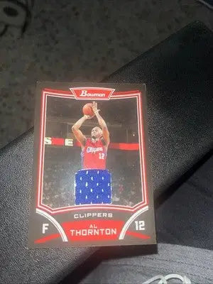 Al Thornton basketball card from 2008-09 NBA Bowman Retail Relics product