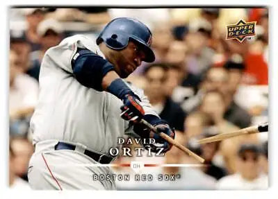 David Ortiz 2008 Upper Deck trading card #319 in excellent condition