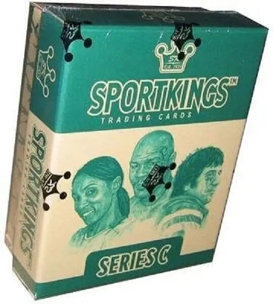 ITG Sportkings Series C trading cards sealed box featuring 9 collectible cards