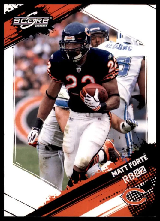 2009 Score Matt Forte #55 Chicago Bears Football Card NFL Sports - Football Card