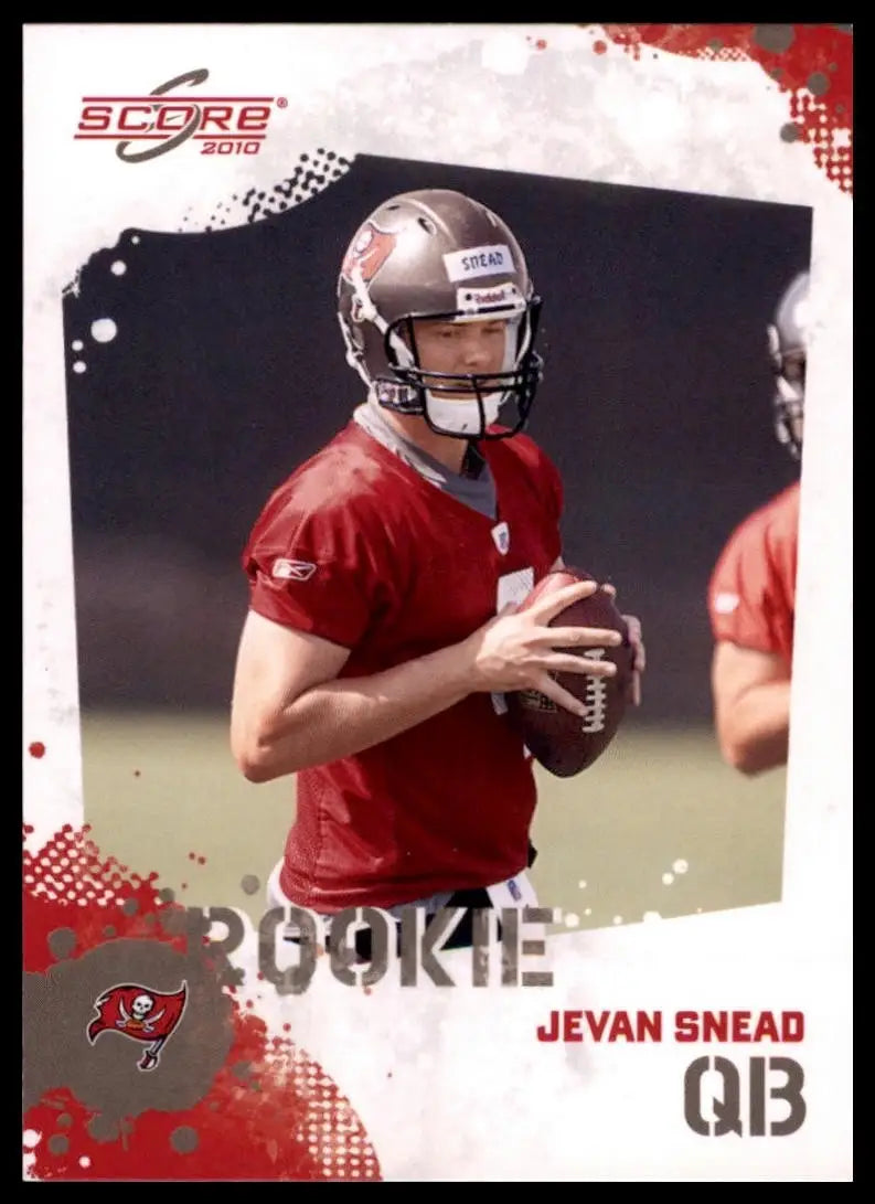 2010 Score Jevan Snead Rookie Tampa Bay Buccaneers Football Card NFL Sports - Football Card