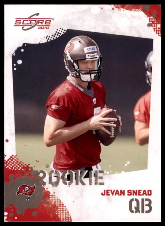2010 Score Jevan Snead Rookie Tampa Bay Buccaneers Football Card NFL Sports - Football Card