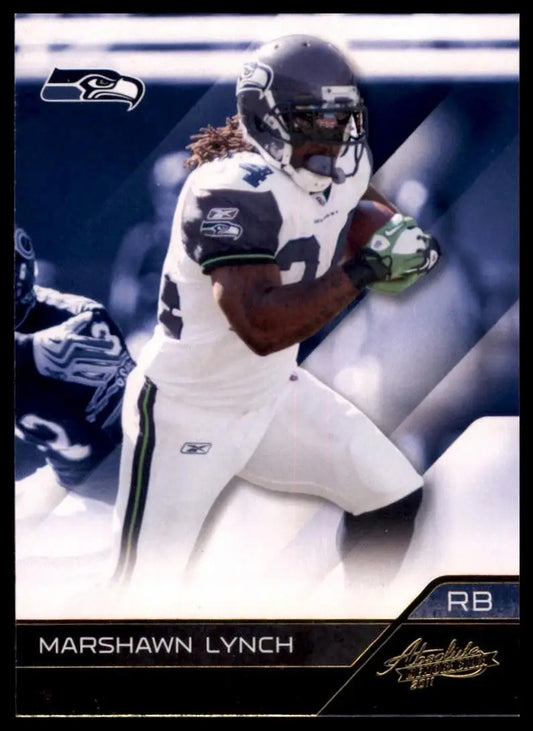 2011 Panini Absolute Memorabilia Marshawn Lynch #88 Seattle Seahawks Football - Football Card