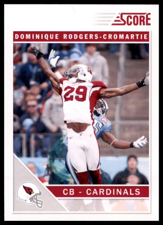 2011 Score Dominique Rodgers Cromartie #4 Arizona Cardinals Football Card NFL - Football Card