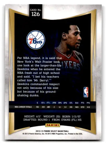 2012-13 Panini Select #126 Darryl Dawkins EX/NM 76ers ID:67494 - Trading Cards