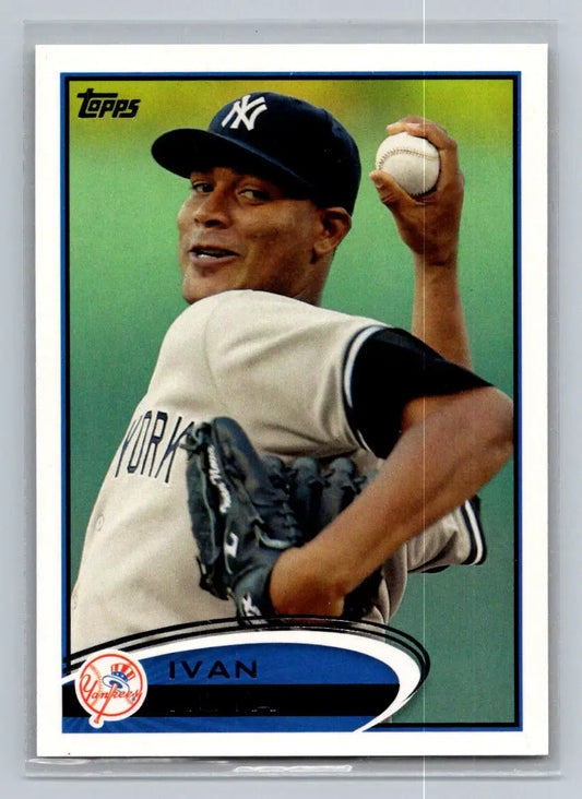 Baseball card featuring 133a Ivan Nova from the New York Yankees collection
