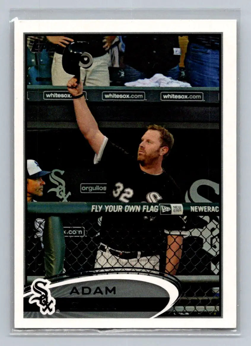 2012 Topps #199a Adam Dunn Chicago White Sox baseball card featuring the star player