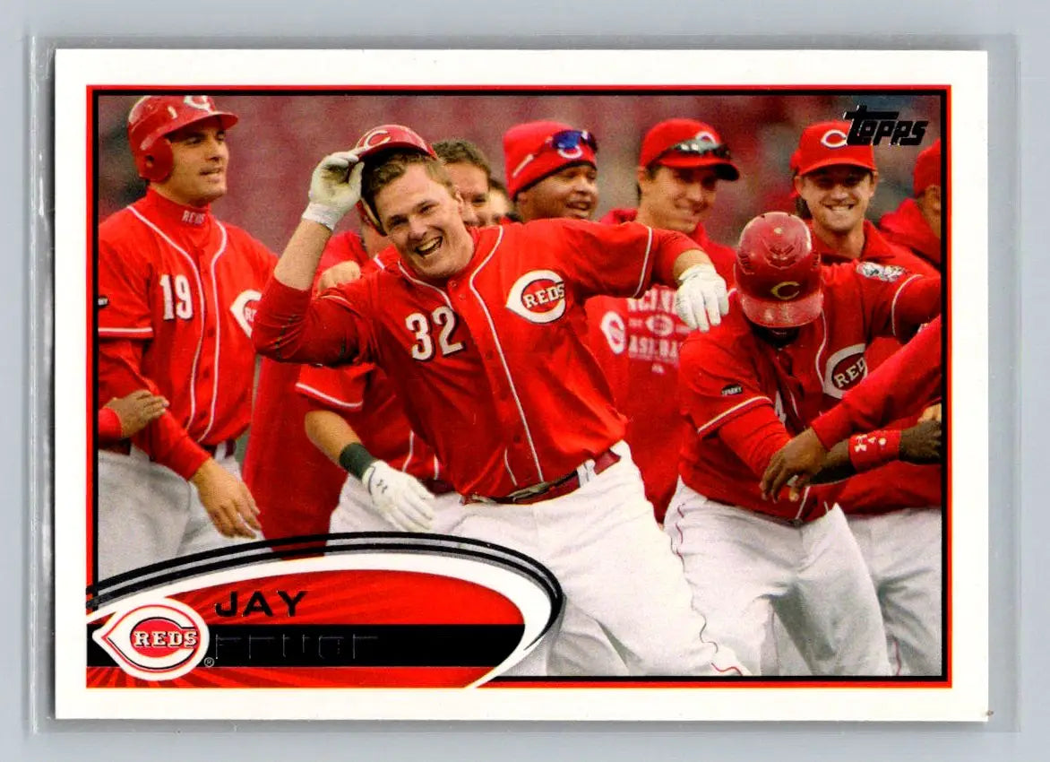 2012 Topps #220b Jay Bruce Cincinnati Reds baseball card collectible