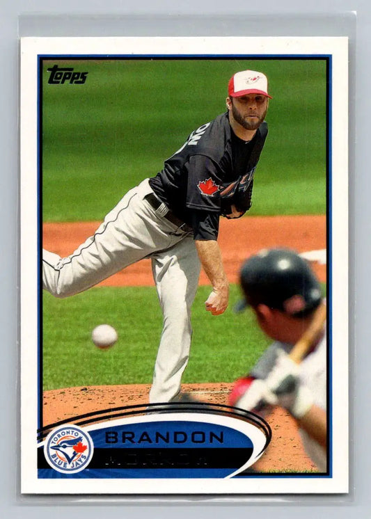 Baseball card featuring Brandon Morrow Toronto Blue Jays 2012 Topps #304a