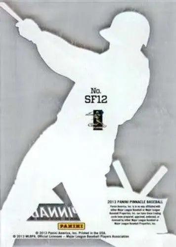 2013 Panini Pinnacle Swing for the Fences #12 Adrian Beltre NMMT Rangers