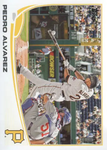 Original gloss Pedro Alvarez baseball card 2013 Topps NM-MT Pirates collectible