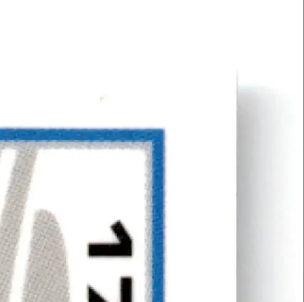 Corner of a blue-bordered white label on 2013 Topps Baseball Chrome Mike Moustakas card