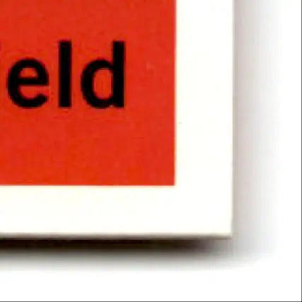 Red and white label with black text on 2013 Topps Baseball Heritage J.D. Martinez card