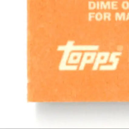 Orange Topps baseball card box from 2013 Topps Baseball Heritage series featuring J.D. Martinez