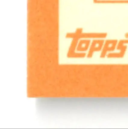 Close-up of orange Topps Baseball Heritage Thomas Neal Indians Jaye Chapman Cubs card