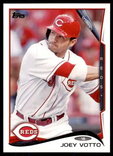 2014 Topps Joey Votto baseball card with original gloss, NM-MT condition