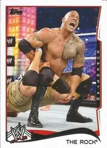 2014 Topps #40 The Rock NM-MT ID:6348 - Trading Cards