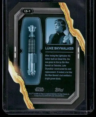 2015 Topps Star Wars Luke Skywalker #LS-1