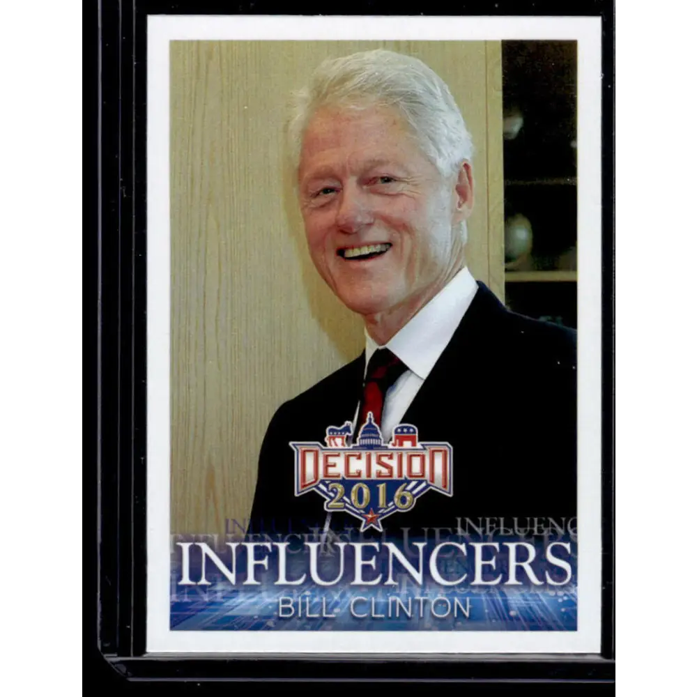 2016 Leaf Decision 2016 #26 Bill Clinton NM-MT Political Trading Card