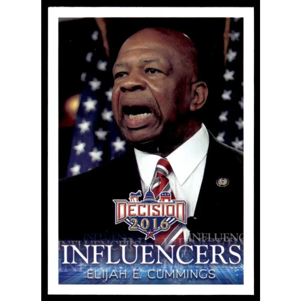 2016 Leaf Decision 2016 #30 Elijah E. Cummings NM-MT Political Trading Card