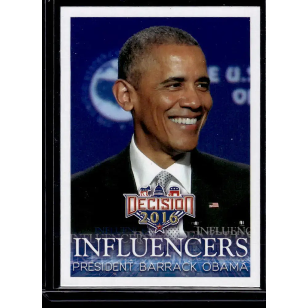 2016 Leaf Decision 2016 #46 President Obama NM-MT Political Trading Card