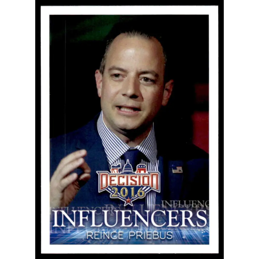 2016 Leaf Decision 2016 #47 Reince Priebus NM-MT Political Trading Card