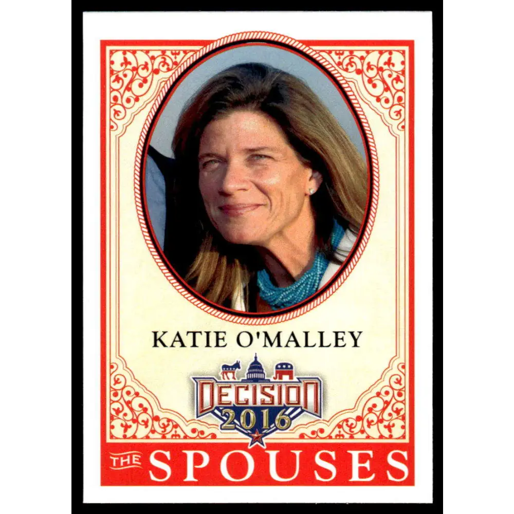 2016 Leaf Decision 2016 #59 Katie O'Malley NM-MT Political Trading Card