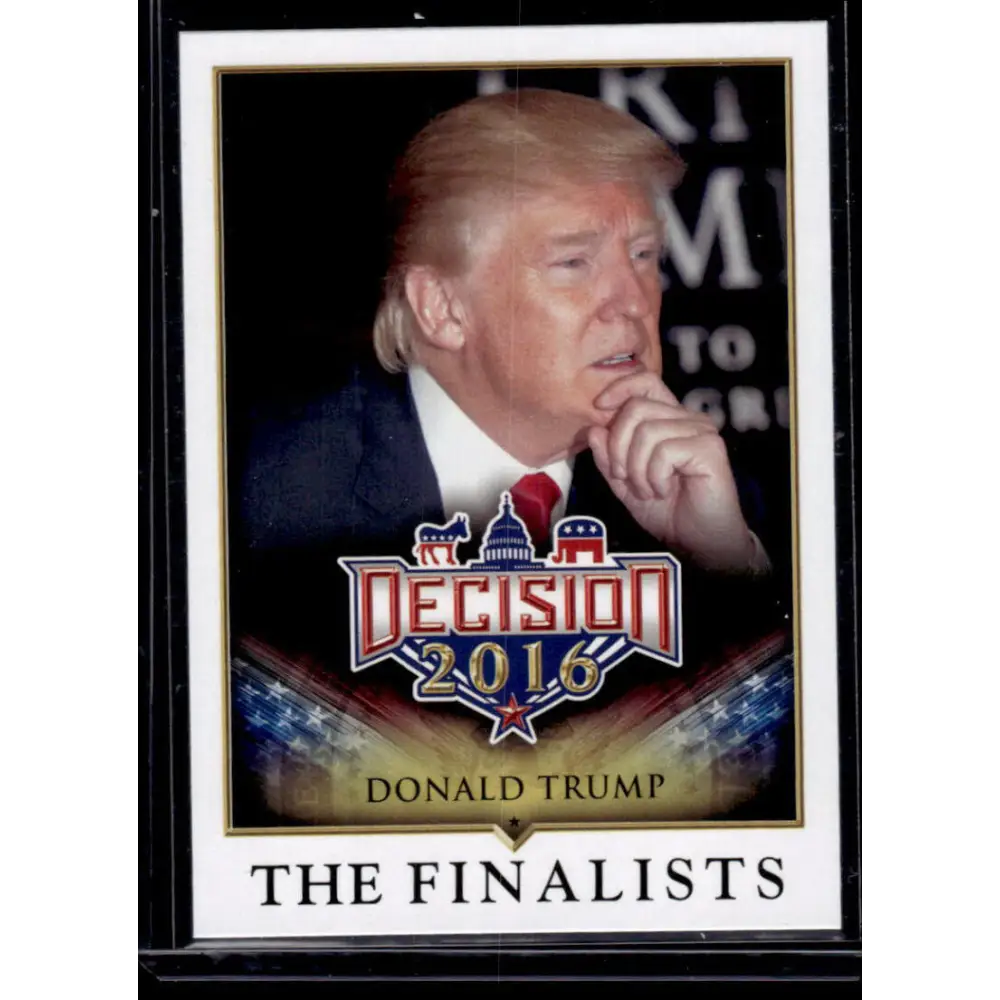 2016 Leaf Decision 2016 #81 Donald Trump NM-MT Political Trading Card