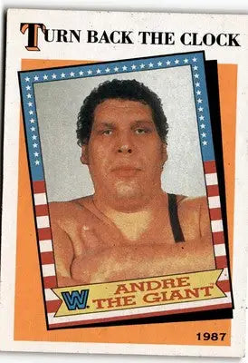 WWE Heritage Andre The Giant wrestling card from 2016 Topps WWE Heritage series