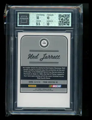 2017 Donruss NASCAR Ned Jarrett #185 Racing Arena Club 10