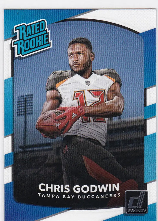 2017 Donruss Rated Rookie #305 Chris Godwin Tampa Bay Buccaneers - Trading Card