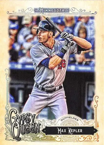 2017 Topps Gypsy Queen Max Kepler baseball card Twins ID 19575 NM-MT