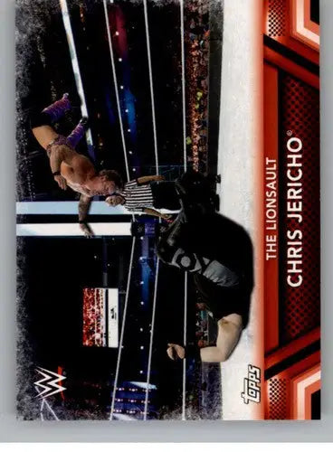2017 Topps Then Now Forever Finishers and Signature Moves #F-19 Chris Je ID:3391 - Trading Cards