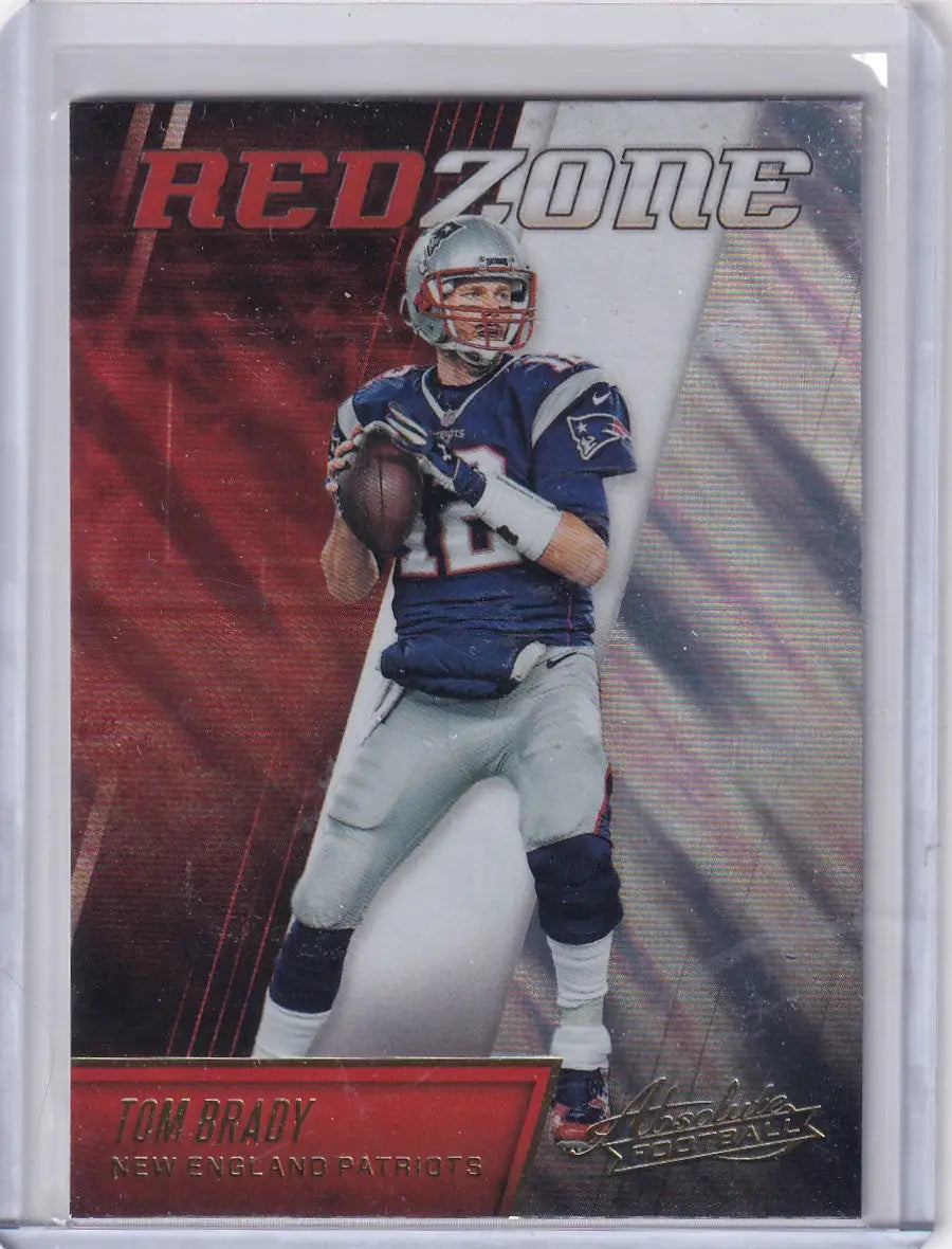 2018 Panini Absolute #24 Tom Brady - New England Patriots