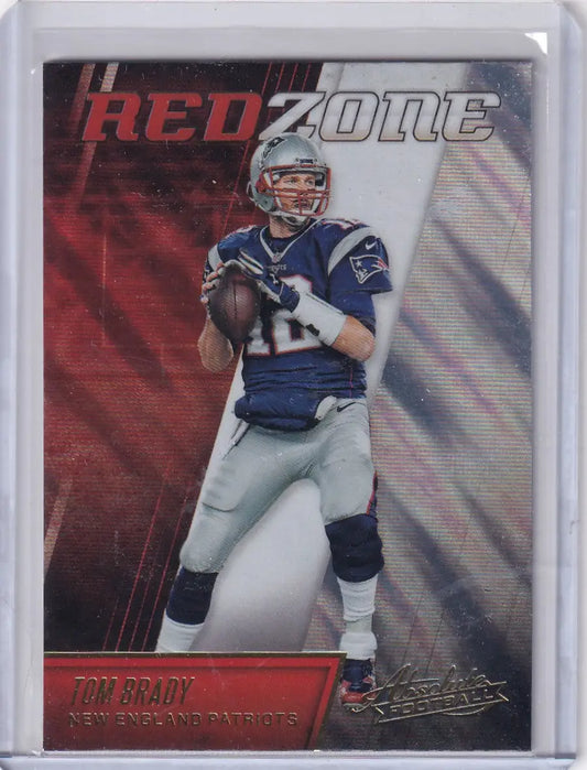 2018 Panini Absolute #24 Tom Brady - New England Patriots